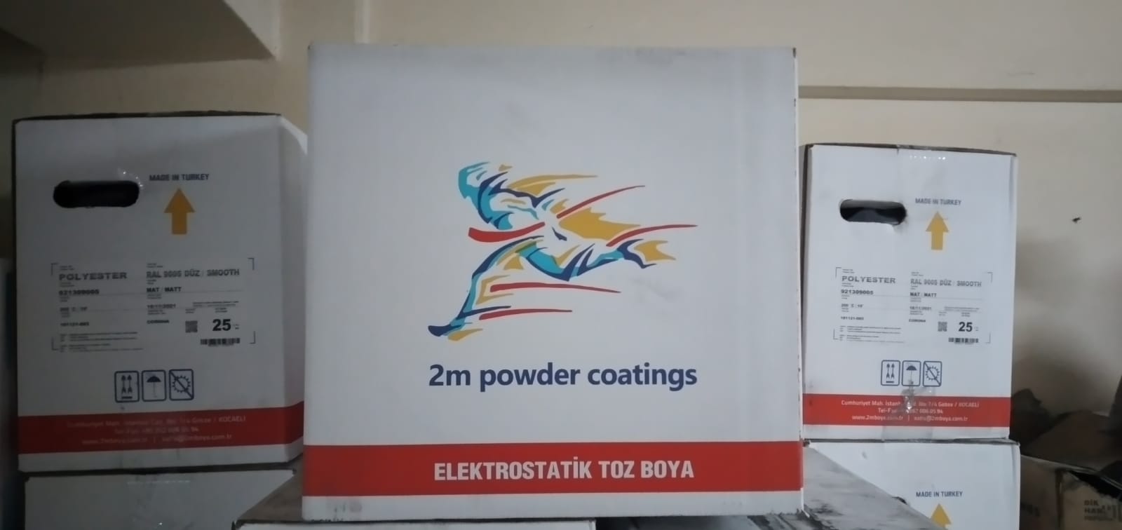 2m elektrostatik toz boya